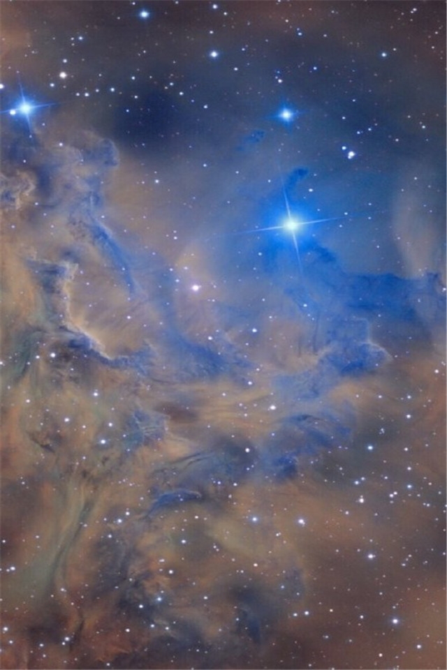 炫彩唯美星空高清手机桌面壁纸下载