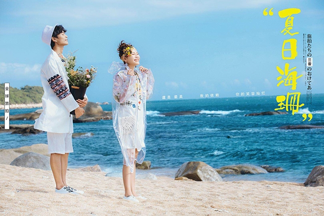 风情海岸 婚纱照