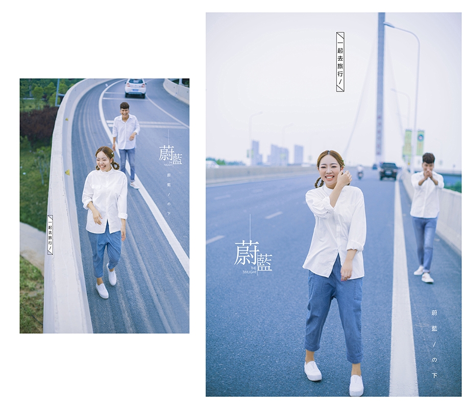 蔚蓝 婚纱照