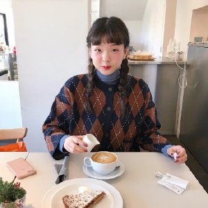 养眼小清新时尚韩范女生头像
