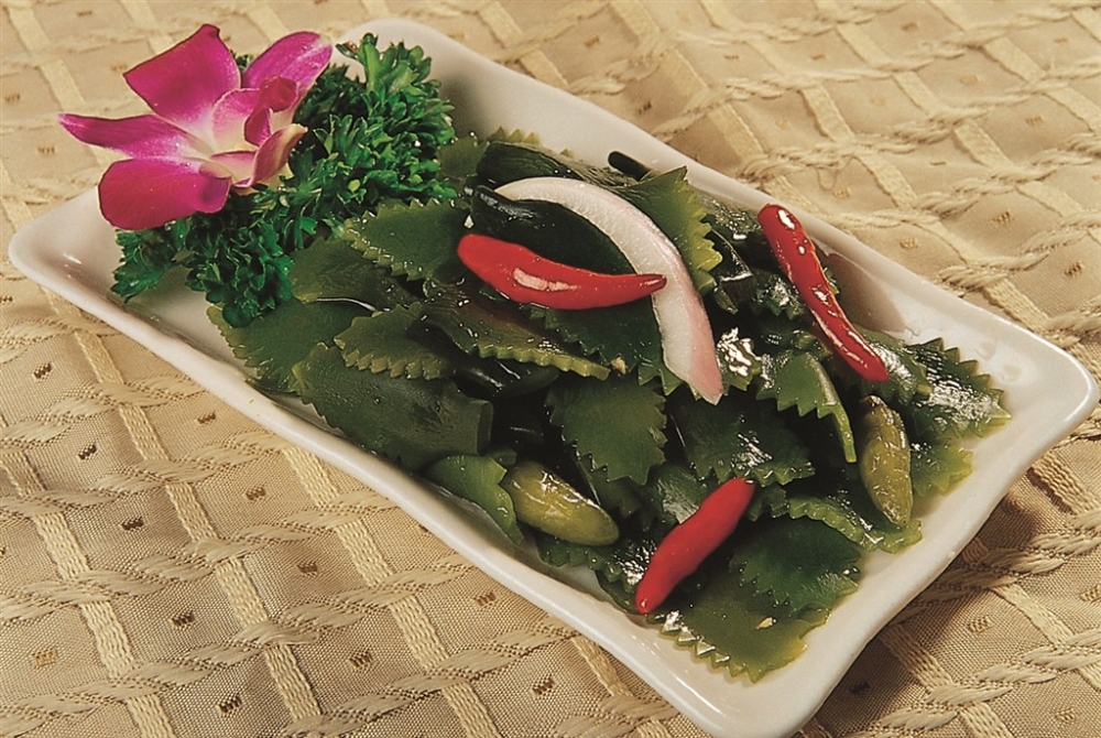 酸辣海带茎凉菜系列美食素材图片二