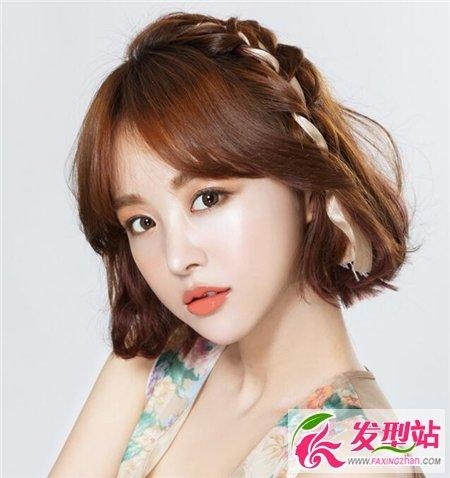 2017主流女生的修颜短发发型