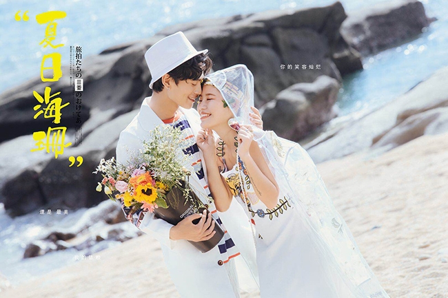 风情海岸 婚纱照