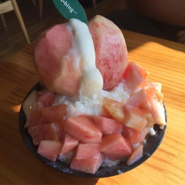 绵绵冰 水蜜桃