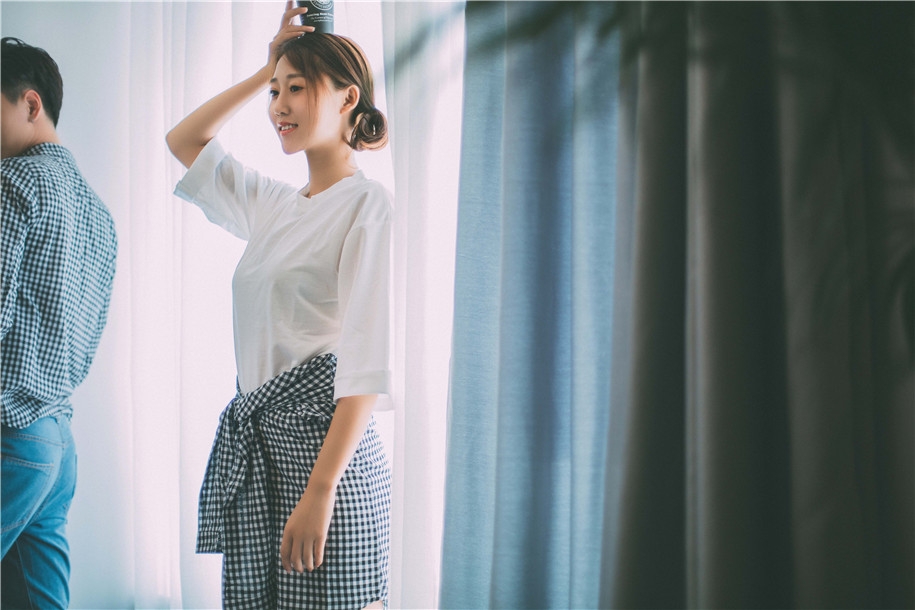 家居便装 婚纱照