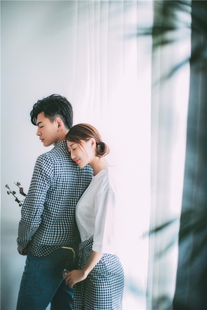 家居便装 婚纱照
