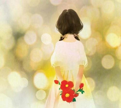 那些美美的女生插画