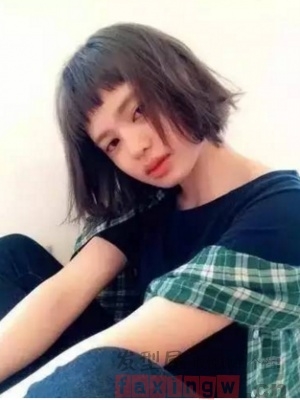 二次元短刘海发型  俏皮又可爱