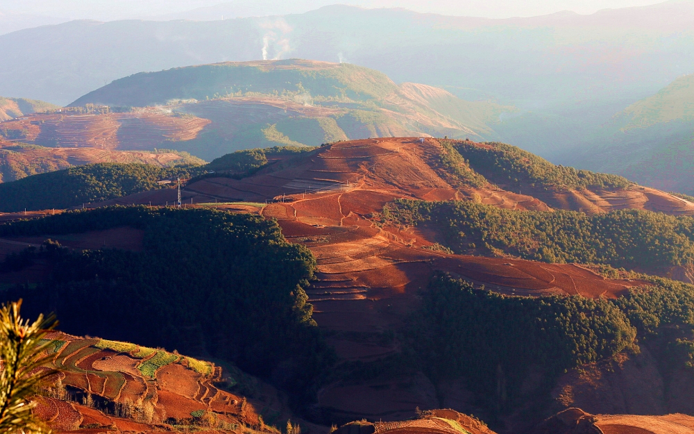 东川红土地自然风景图片大全欣赏