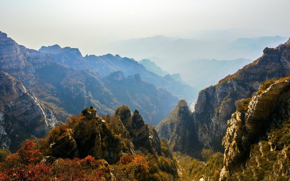 白石山美丽风光图片电脑高清壁纸