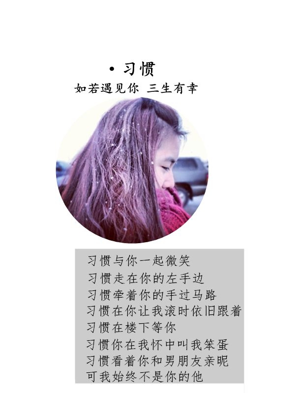 一张图片 一句话语