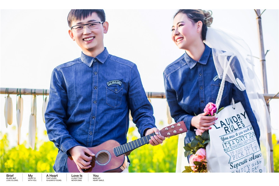 春泥 婚纱照