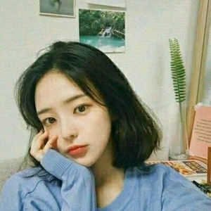 超有范的伤感女生qq短发头像