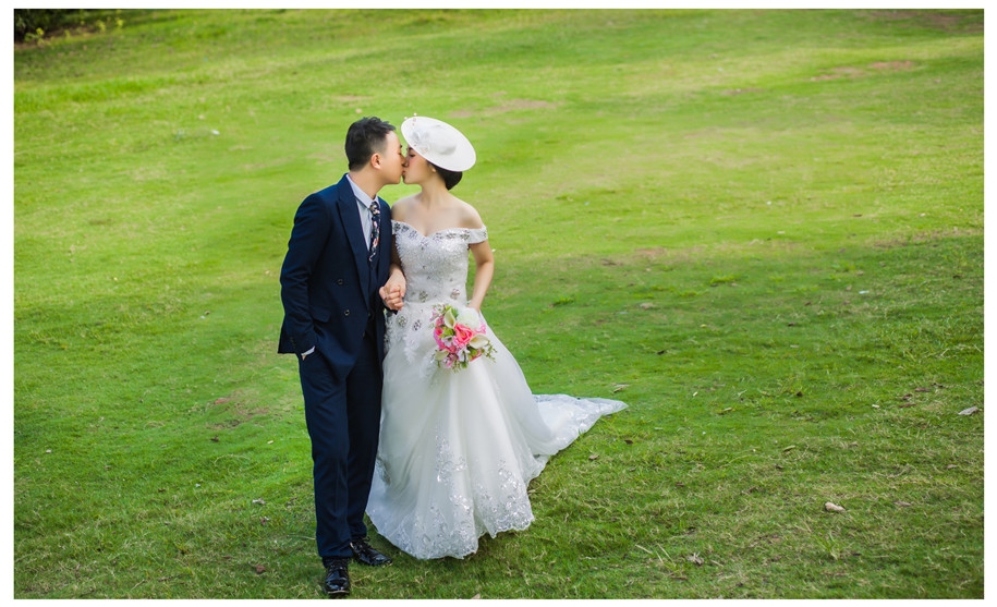 盛夏中的爱情 婚纱照