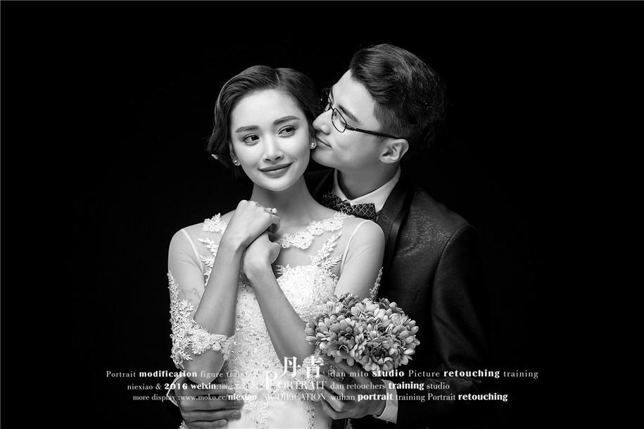 恋上你的微笑 婚纱照
