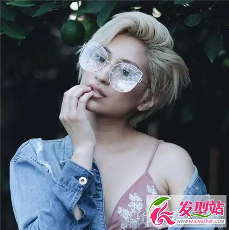 欧美爆款流行发型 酷炫风超短发