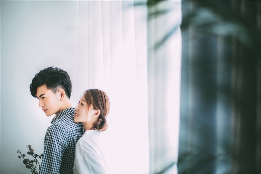 家居便装 婚纱照