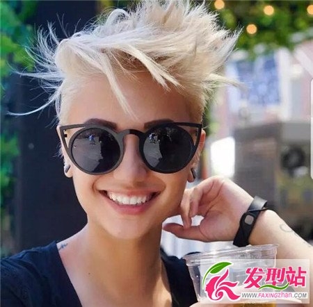 欧美爆款流行发型 酷炫风超短发