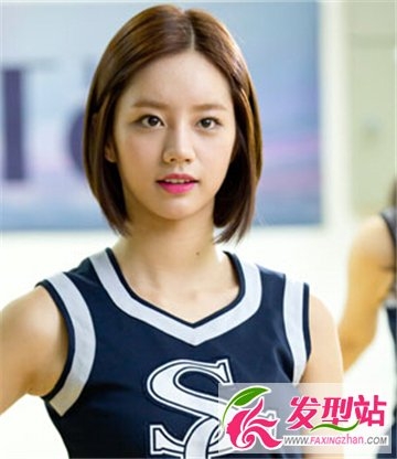 瘦脸修颜发型设计 胖妹子们的甜美短发时光
