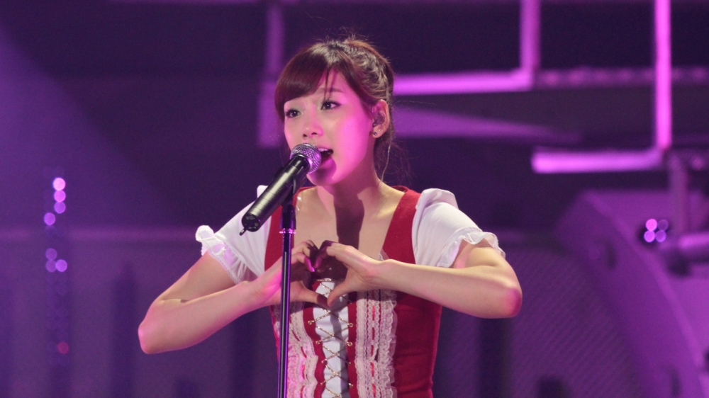 少女时代上海演唱会泰妍高清壁纸4720x2656