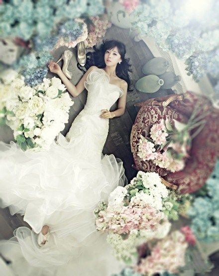 每一个星座都有一套专属婚纱 白处金巨魔射狮鱼双水枰蝎