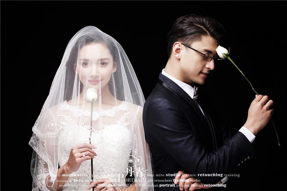 恋上你的微笑 婚纱照