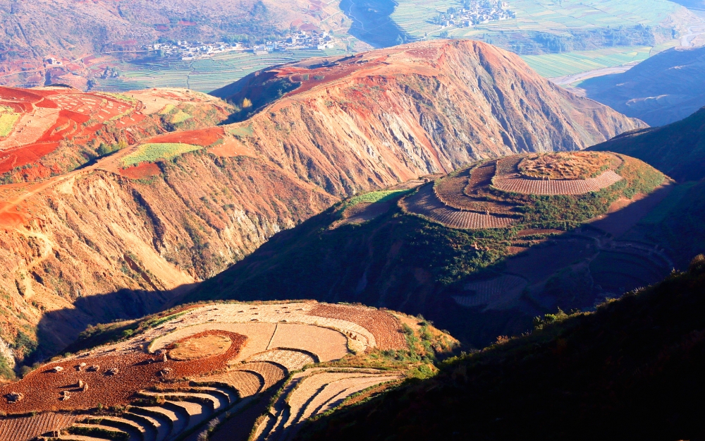 东川红土地自然风景图片大全欣赏