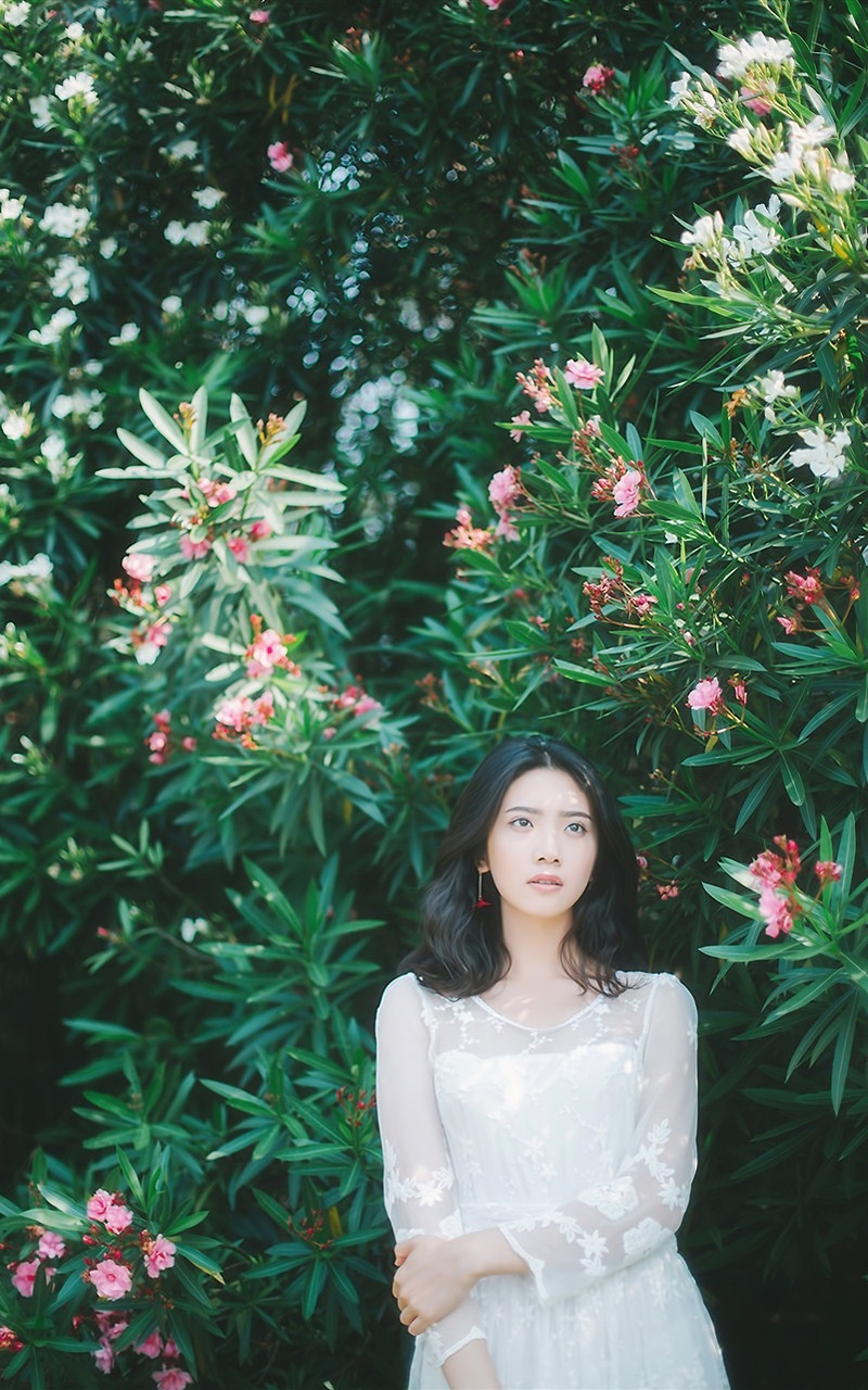气质美女唯美写真iphone壁纸高清下载