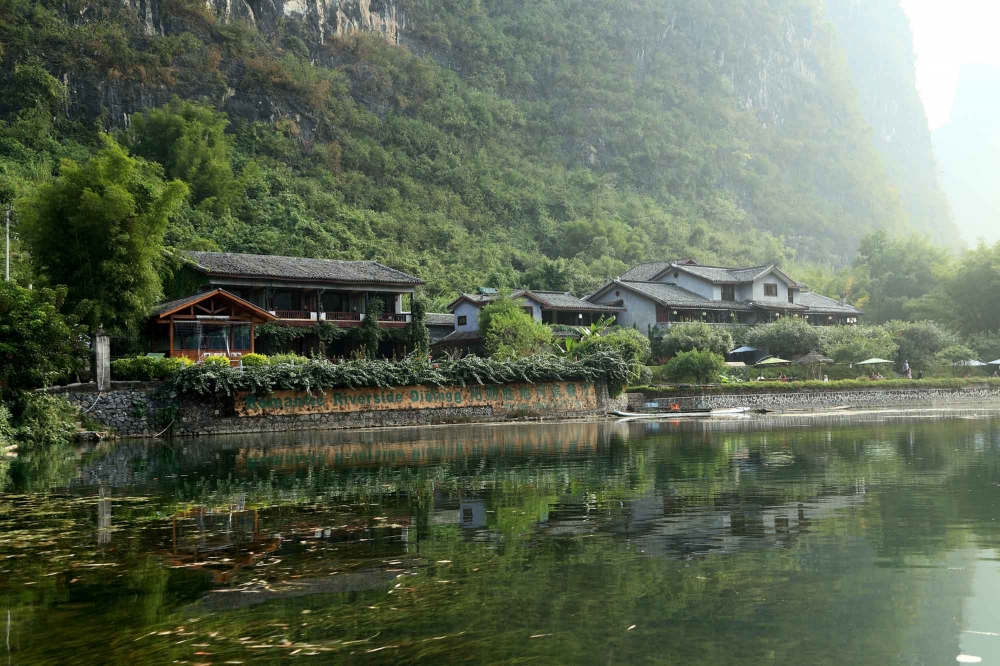 桂林阳朔遇龙河图片  遇龙河好玩吗？