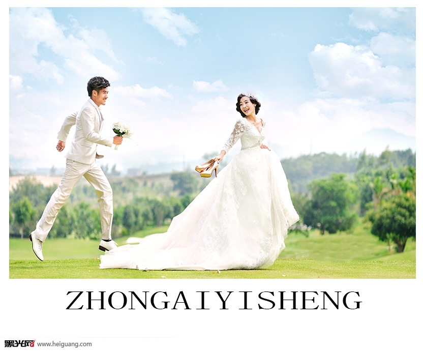 公主嫁日 婚纱照