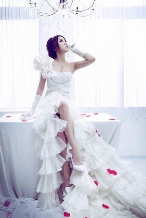 每一个星座都有一套专属婚纱 白处金巨魔射狮鱼双水枰蝎