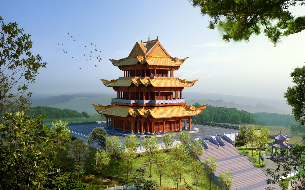 建筑园林效果 第三辑