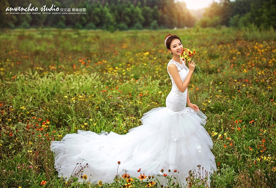 栖花 婚纱照