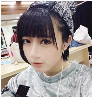 适合中学生的短发造型 最近流行的女生短发!