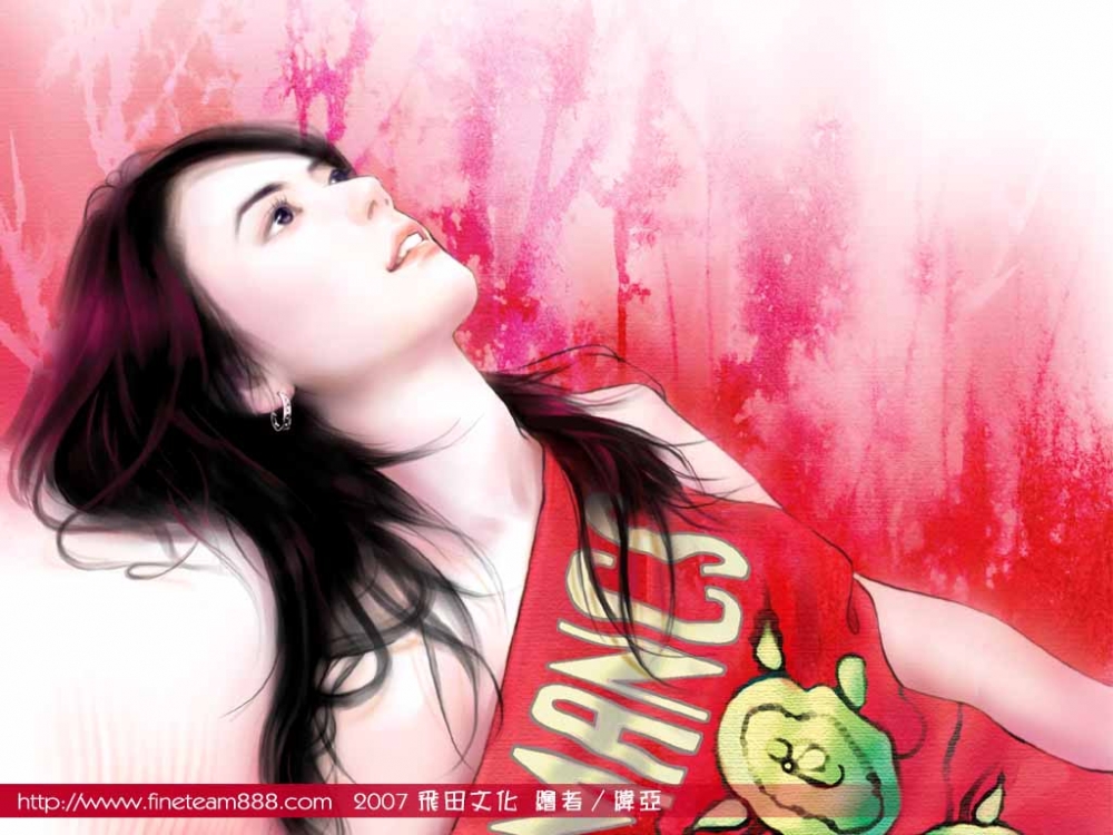 手绘美女 第二辑