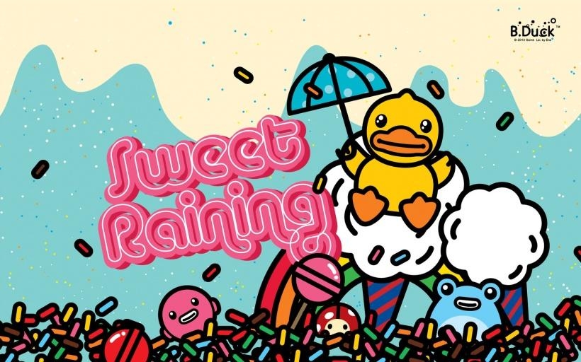 黄色橡皮小鸭B Duck图片