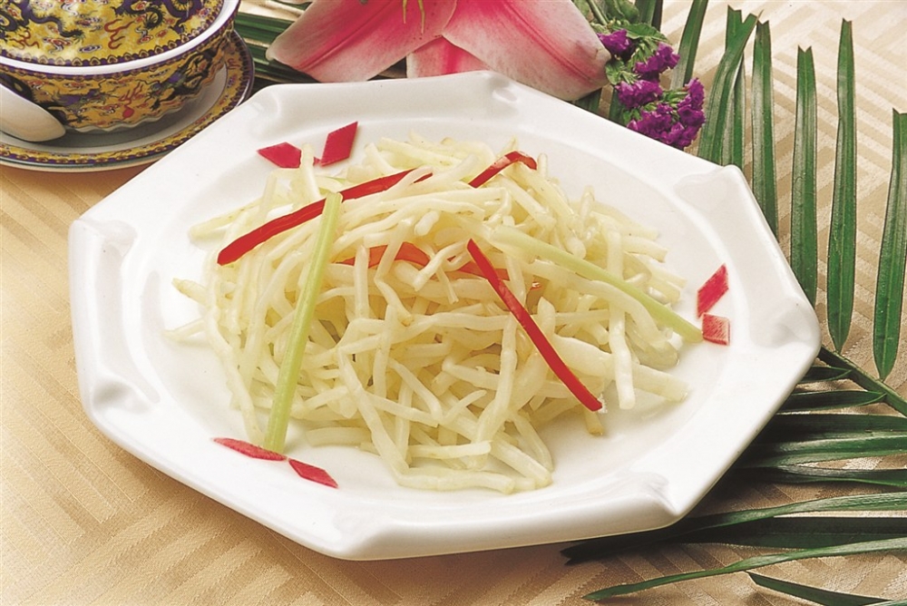 泡椒银条凉菜系列美食素材图片