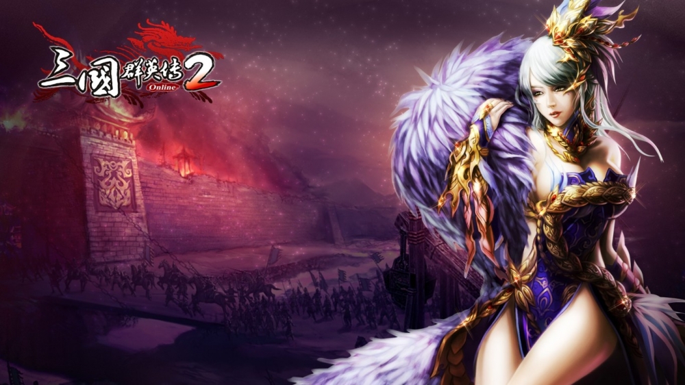 三国群英传2之美女英雄游戏壁纸