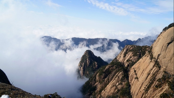 风景区黄山风光电脑壁纸