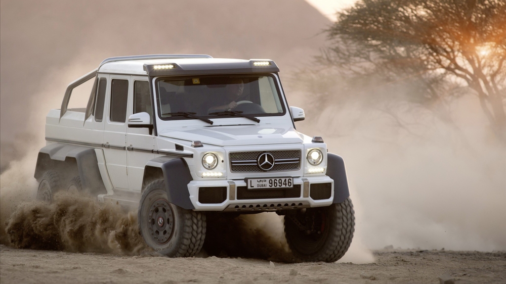 2013奔驰越野车 G63 AMG 6X6壁纸