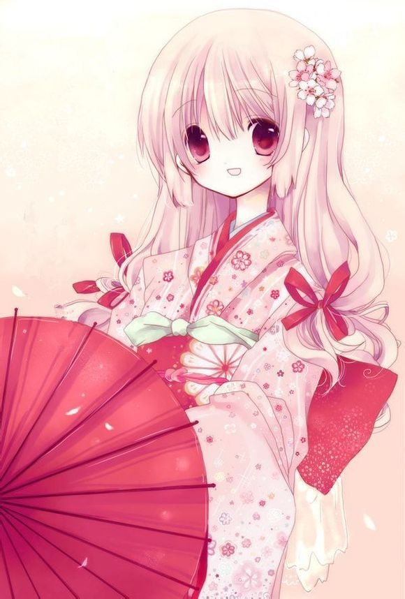 女孩萌萌哒