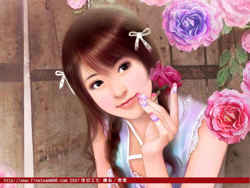 手绘美女 第二辑