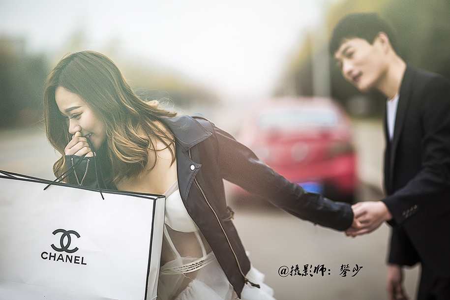 带我走 婚纱照