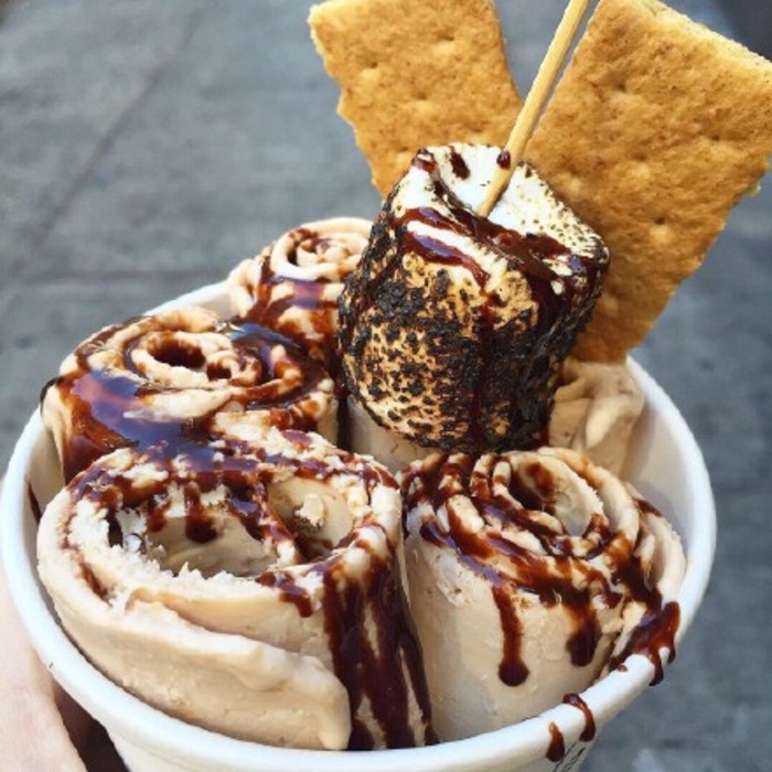 手工卷冰淇淋