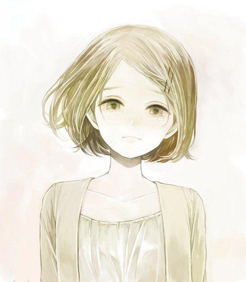 小清新美女可爱卡通插画图片