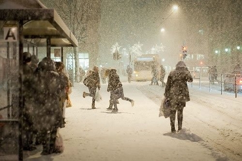 下雪的图片实景唯美2018最新 雪景图片大全下雪唯美