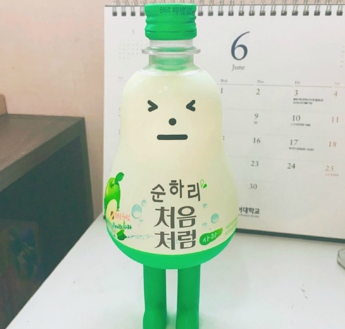 安利一款 “双脚站立”的韩国饮料