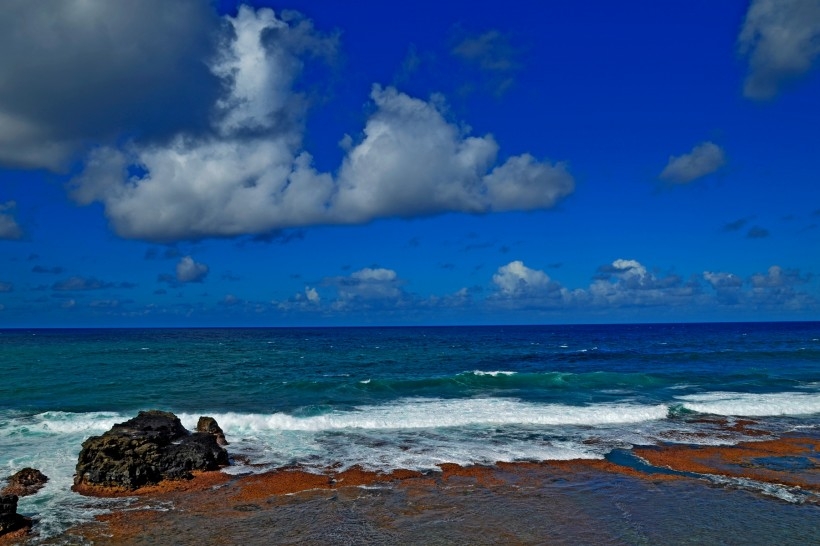 印度洋海岸风景图片