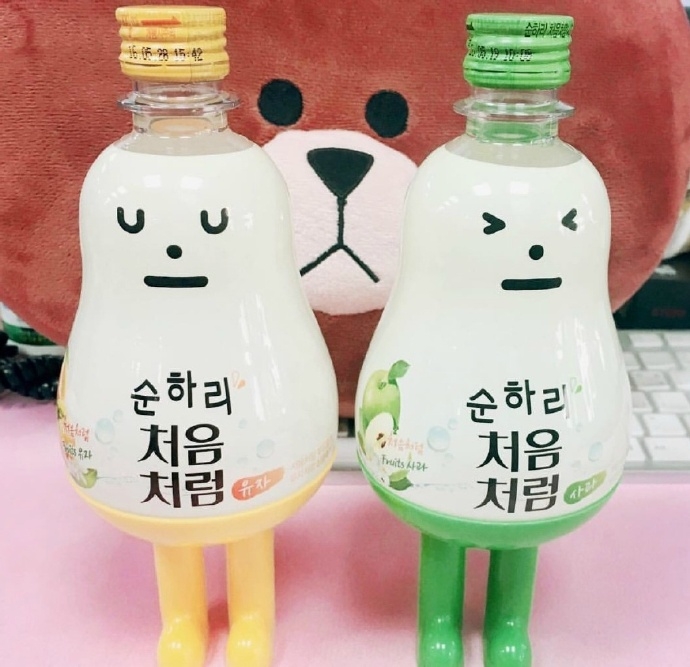 安利一款 “双脚站立”的韩国饮料