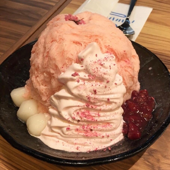 大宝：日本樱花雪冰